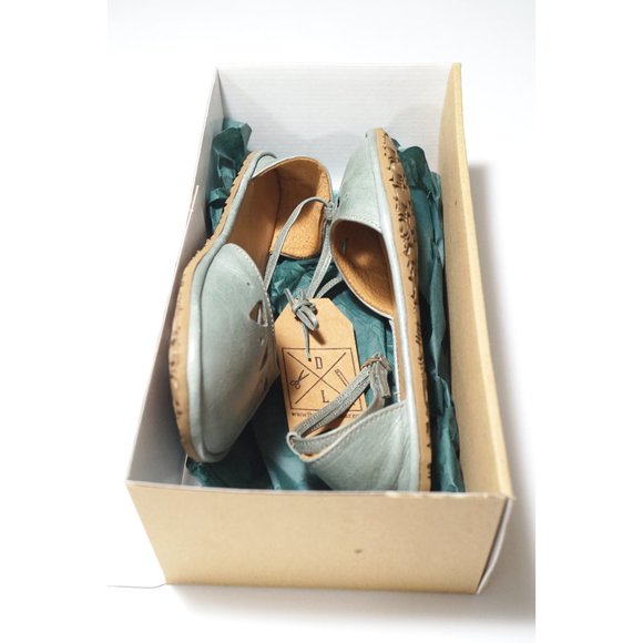 New Drifter Leather Custom Flat Shoes Sandal 35 / 3 / 5 (like Vivobarefoot) - Picture 4 of 4